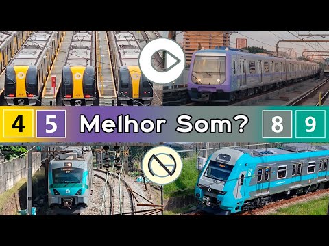 [1207] Via Quatro / Via Mobilidade - Qual o Melhor Som?