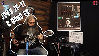 Video thumbnail for Joyo JF-11 6 Band Equalizer Demo and Review by Lee Armitage - The Evil Wizard