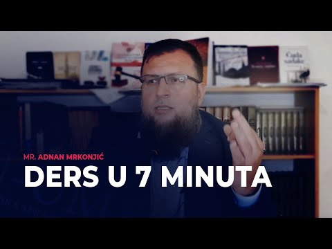 Ders u 7 minuta - mr. Adnan Mrkonjić ᴴᴰ┇N-UM