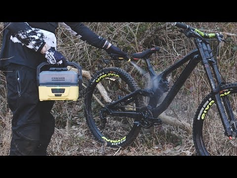 Mobiler Mountainbike Reiniger: Kärcher Mobile Outdoor Cleaner für Fahrrad | Fabio Schäfer Review
