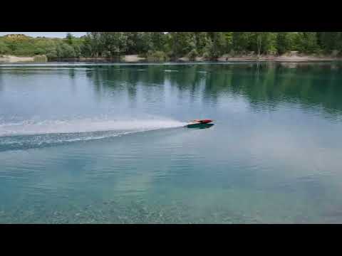 Sonicwake V2 o 6s testing new Oxdean Marine Prop 4519  #Amazing