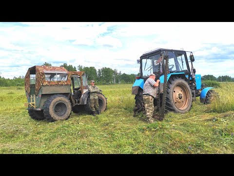 СЕНОКОС В ДЕРЕВНЕ. СЕЗОННЫЕ РАБОТЫ.