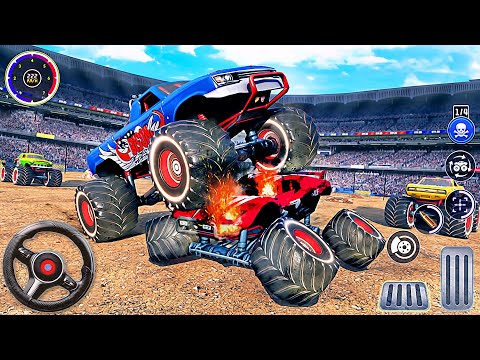 Monster Truck Demolition Derby 3D - Extreme Crash Car Racing Simulator - Android GamePlay