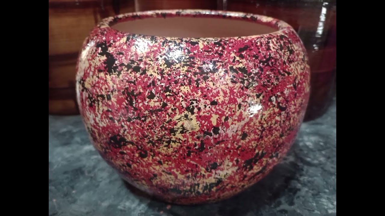 Técnicas de pinturas de vasos com O BONITÃO DE ALDEIA