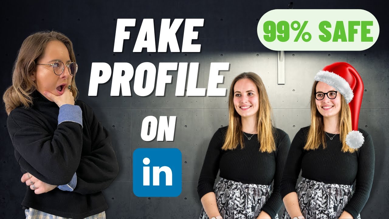 Create fake LinkedIn profiles safely (2025) - YouTube