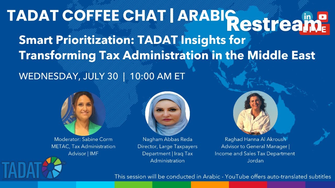 TADAT Coffee Chat in Arabic