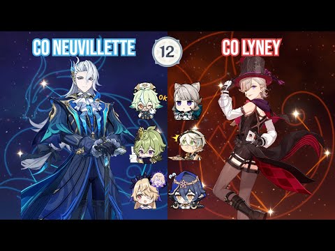 Spiral Abyss 4.0 - C0 Prototype Amber Neuvillette x C0 Lyney Fontaine DPS Full Star Clear!