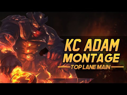 KC Adam "Challenger Toplaner" Montage | Best TopLane Plays