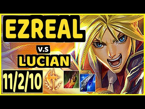 SHORTHOP (EZREAL) vs LUCIAN - 11/2/10 KDA BOTTOM ADC GAMEPLAY - NA Ranked GRANDMASTER