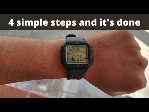 How To Connect Amazfit Neo to Phone | Amazfit Neo Watch Paring Steps