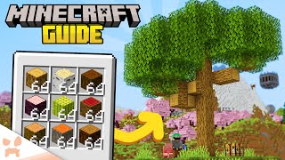 The FASTEST Way To Wood Farm! | Minecraft Guide (Tutorial Lets Play 66)