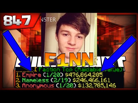 TheCampingRusher - Fortnite - Minecraft FACTIONS Server Lets Play - FINN'S FAC WORTH $500 MILLION! - Ep. 847 ( Minecraft Faction )