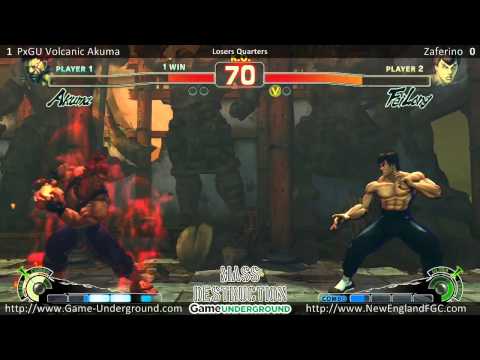 MD03 USF4 PXGU Volcanic Akuma Vs Zaferino