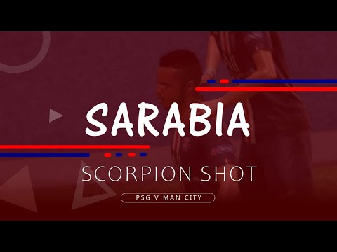 Pablo Sarabia | PSG | Scorpion Shot | PSG v Manchester City | Gaming | Fgc