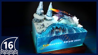 Make the Ice Worm Diorama【Subnautica/Below Zero/Resin Art/thalassophobia/サブノーティカ】