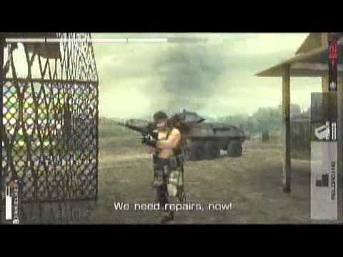 Metal Gear Solid Peace Walker - Armored Vehicle Battle: LAV-TYPE G