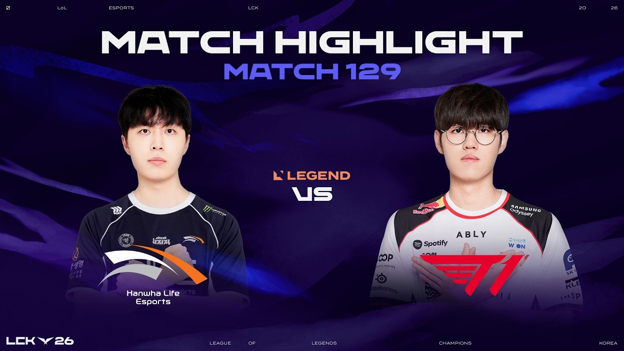 HLE vs T1 | 매치 129 하이라이트 | 2026 LCK