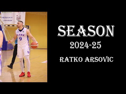 Ratko Arsovic (PG-SG 194cm)- Highlights (2024-2025)
