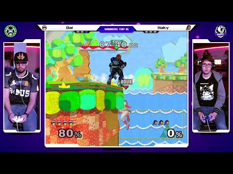 PPM3 - Haky (Ganon) Vs. Dai (CF) - Winners Top 16 - Melee Singles