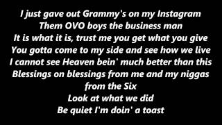 Big Sean Ft. Drake &amp; Kanye West – Blessings (Remix) (Lyrics)
