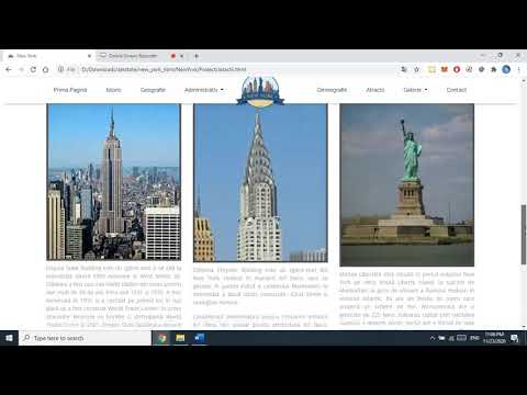Atestat Informatica HTML - New York