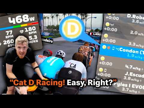 From Cat B to Cat D?! My Worst Zwift Reality Check Yet