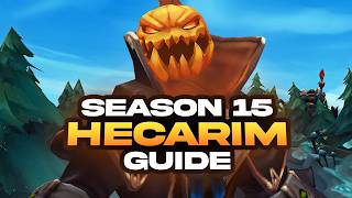 DOAENEL'S SEASON 15 HECARIM GUIDE | New Runes, Builds, Pathing & More
