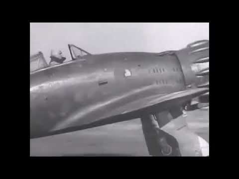 Italian Macchi MC.200 Saetta in action