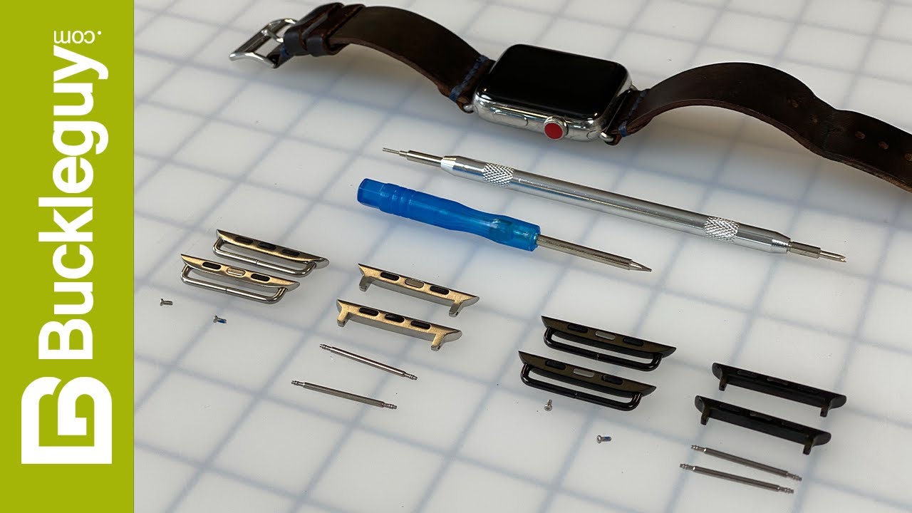 How to Install Your Own Apple Watch Strap with Apple Watch Adapters