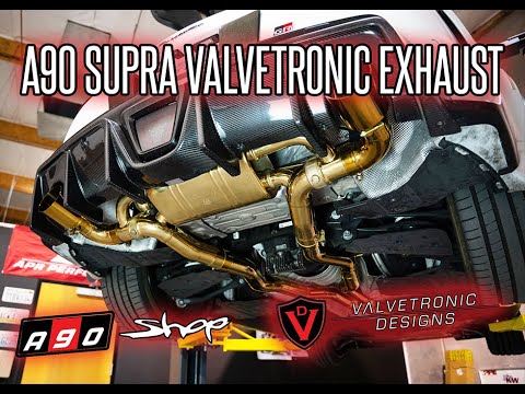 Valvetronic Designs A90 Toyota Supra Exhaust System