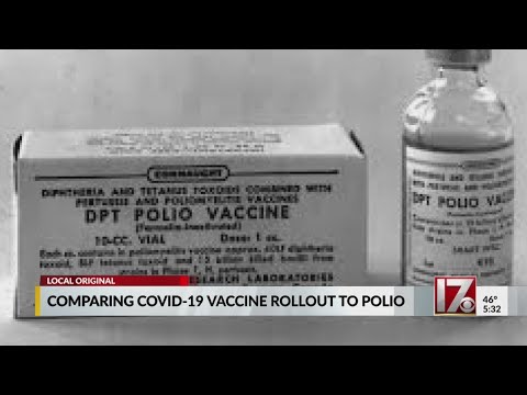 Comparing COVID-19 vaccine rollout to polio