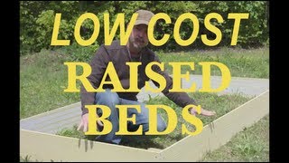 Seriously Cheap Raised beds