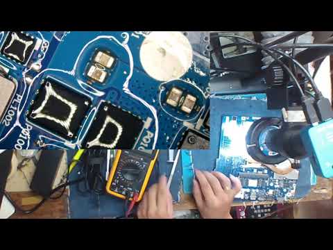 Laptop motherboard no power   shorted 19V power rail