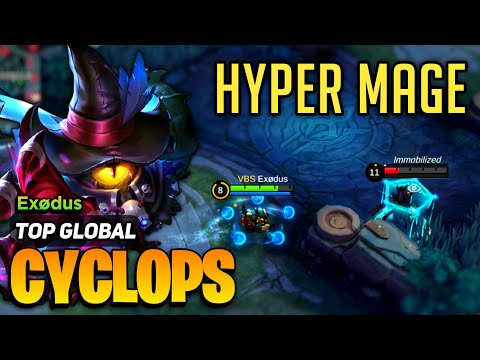 HYPER CARRY! Cyclops Best Build 2023 [ Cyclops Top Global Gameplay ] By єExødus - Mobile Legends