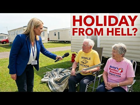 We Spent a Day at a British Caravan Park 🤣 (Parody)