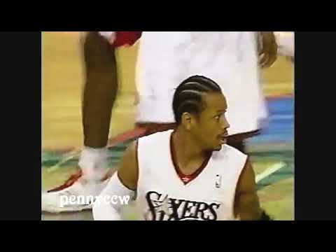 Allen Iverson 40 point games | #33 | 47pts vs Atlanta Hawks [2001-03-09]