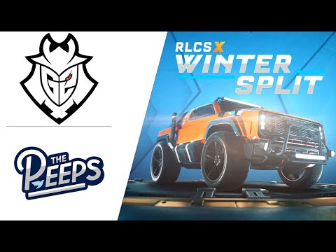 G2 vs PEEP | G2 Esports vs The Peeps | RLCS Season X - Winter: NA (30 Jan 2021)