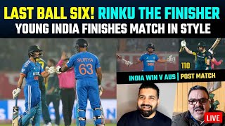 Rinku the finisher last ball six finishes match in