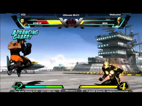 The Break Weekly #136 - uMvC3 W2 - KDZ VS Wetbucket