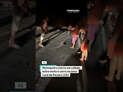 Acidente com vítima fatal em Pereiro (CE)Na noite desta sexta-feira, 24 de outubro de 2025