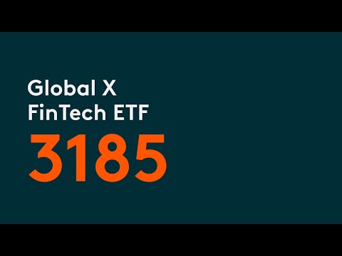 Global X FinTech ETF | Global X ETFs Hong Kong | 3185