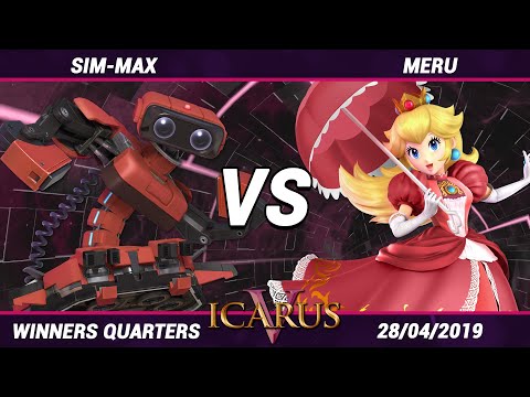 ICARUS V - Sim-Max (R.O.B.) VS Meru (Peach) - Winners Quarterfinals