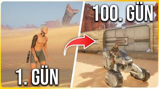 ÇÖL GEZEGENİNDE 100 GÜN HAYATTA KALDIM ! | Dune: Awakening TÜRKÇE 1. BÖLÜM