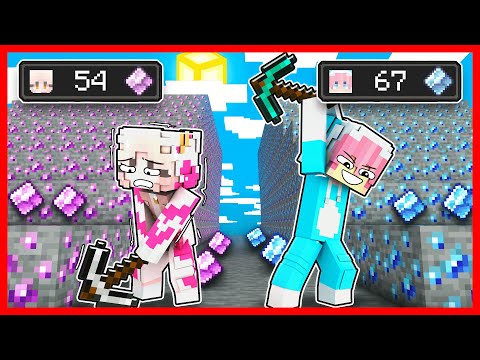 ATUN & MOMON BATTLE MINING 1 JUTA BLOCK DAPAT HADIAH HARTA KARUN !! Feat @sapipurba Minecraft