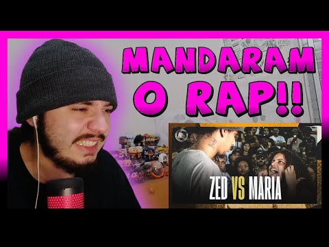 MARIA (SP) X ZED - SEMI FINAL - BATALHA DO COLISEU - EDIÇÃO 138 | REACT BAUEB