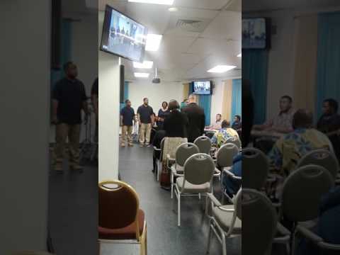 Geoffrey Golden ministering at NLCFBC I  Hawaii