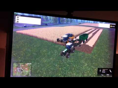 Farming Simulator 2015 efficient harvest