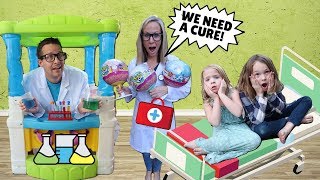 Scientist Jason Helps Toy Doctor Lucy and Silly Kids !!!
