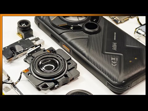 AGM G2 Guardian Thermal Monocular Rugged Smartphone Teardown Disassembly
