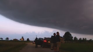 preview picture of video 'Supercell Thunderstorm Southeast Kansas- May 24th, 2012'